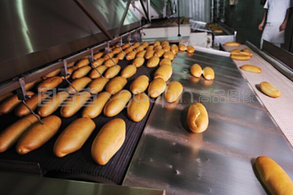 現代化面包工廠的食品生產流程與管理